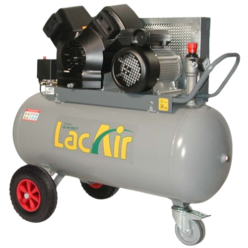 LACME TWINAIR 23/100M - Compresseur d'air électrique mobile 100 litres 230V - 23m³/h