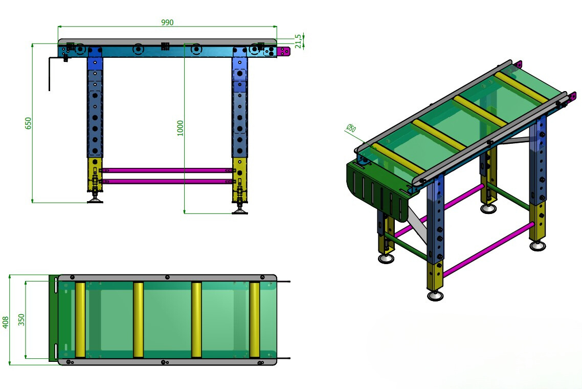 Dimensions TFT1M