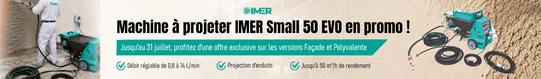 Promos sur machine à projeter small 50